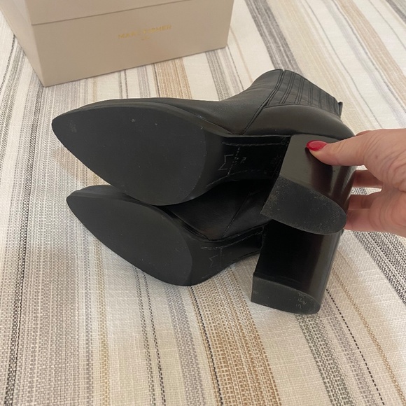 Marc Fisher LTD Alva Pointy Toe Bootie Black - Size 7 - Picture 7 of 14
